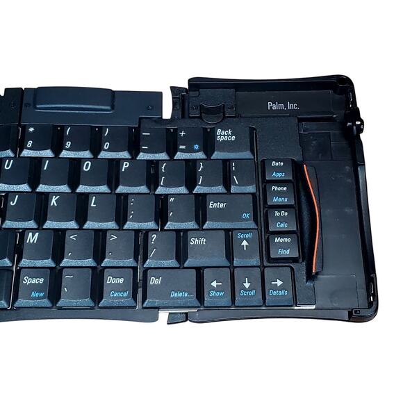 Palm Pocket Foldable Portable Keyboard Vintage Sold As Is - Picture 4 of 7